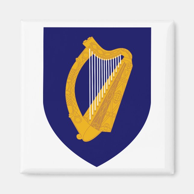 Imã Casaco de Armas da Irlanda (Frente)