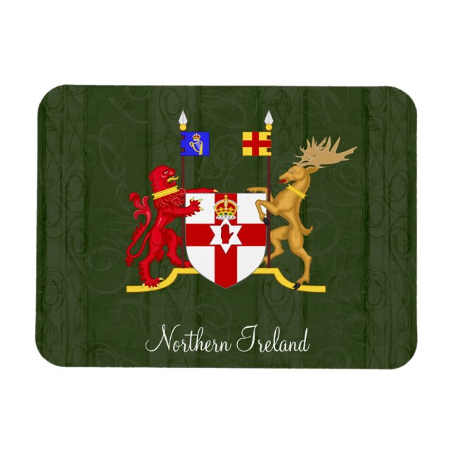 Ímã Casaco de armas da Irlanda do norte (Horizontal)