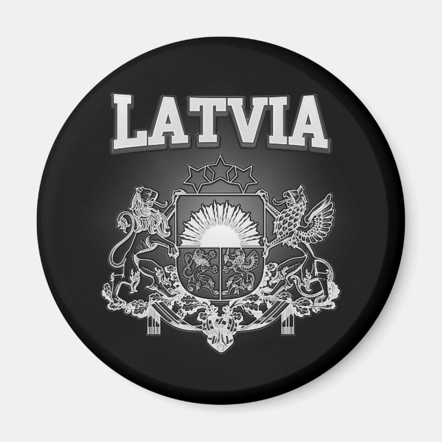 Imã Casaco de armas da Letónia (Frente)