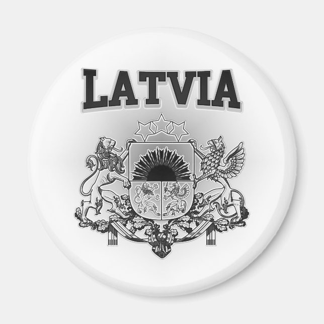 Imã Casaco de armas da Letónia (Frente)