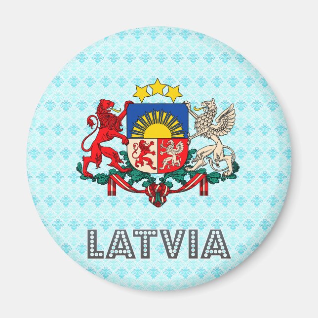 Imã Casaco de armas da Letónia (Frente)