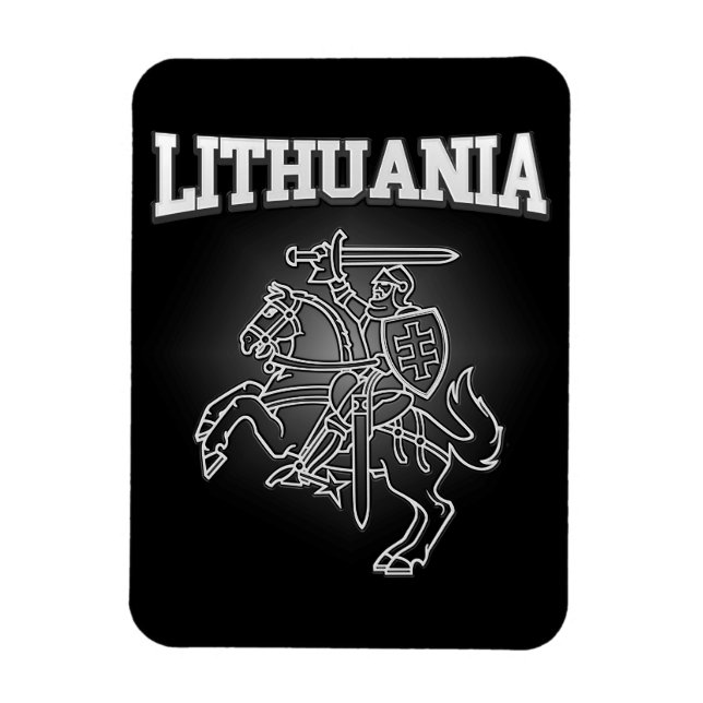 Ímã Casaco de armas da Lituânia (Vertical)