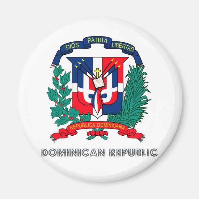 Imã Casaco de armas da República Dominicana (Frente)