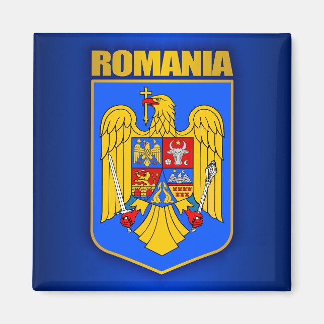 Imã Casaco de armas da Romênia (Frente)