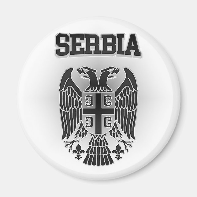 Imã Casaco de armas da Sérvia (Frente)