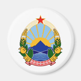 Imã Casaco de armas da SR Macedônia