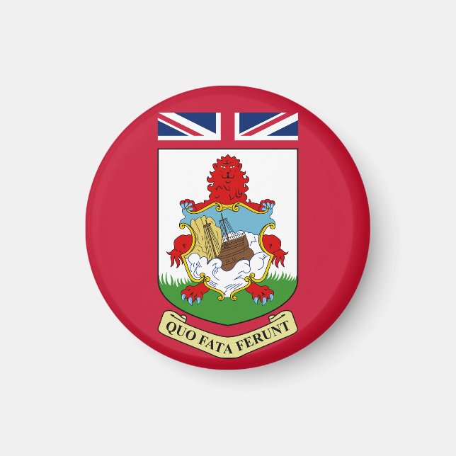 Imã Casaco de Armas das Bermudas (Frente)