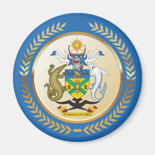 Imã Casaco de Armas das Ilhas Salomão