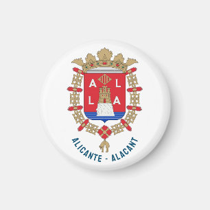 Imã Casaco de armas de Alicante - Alacant, Espanha