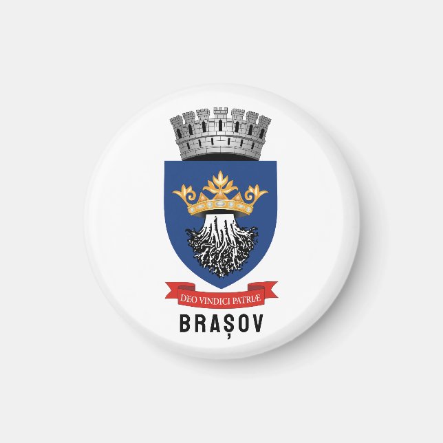 Imã Casaco de Armas de Brașov, Romênia (Frente)