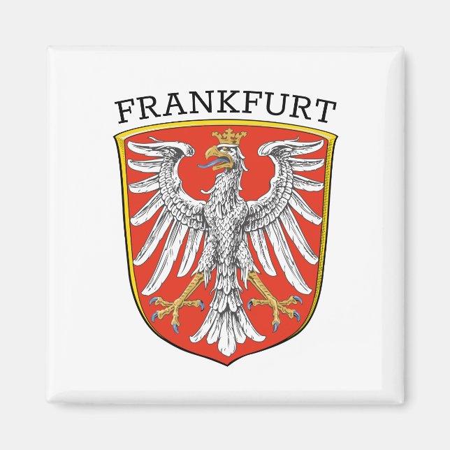Imã Casaco de Armas de Frankfurt - ALEMANHA (Frente)