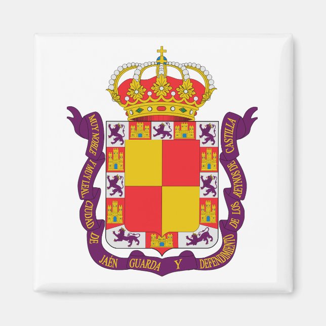Imã Casaco de Armas de Jaén, Espanha (Frente)