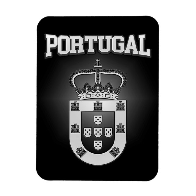 Ímã Casaco de Armas de Portugal (Vertical)