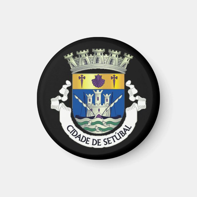 Imã Casaco de Armas de Setúbal, PORTUGAL (Frente)