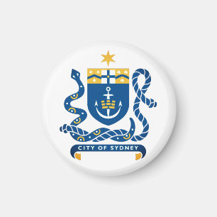 Imã Casaco de Armas de Sidney, Austrália
