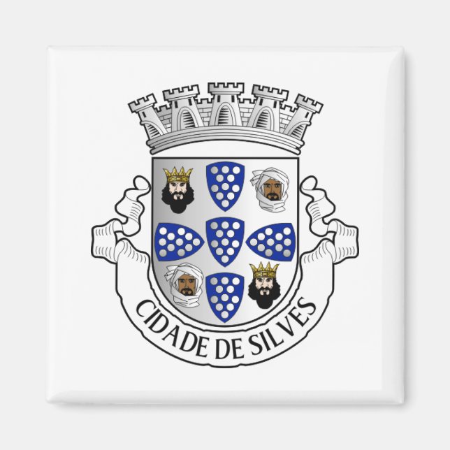 Imã Casaco de armas de Silves, Portugal (Frente)