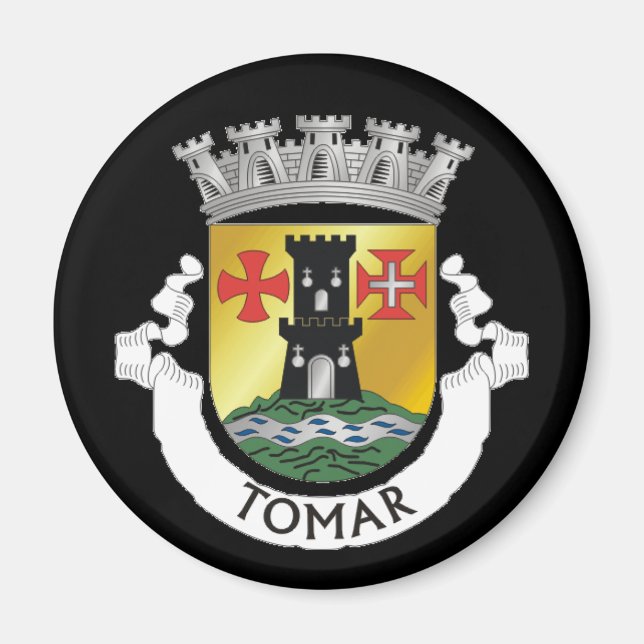 Imã Casaco de Armas de Tomar, Magneta PORTUGAL (Frente)