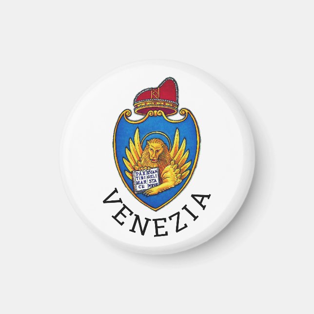 Imã Casaco de Armas de Veneza, Itália (Frente)
