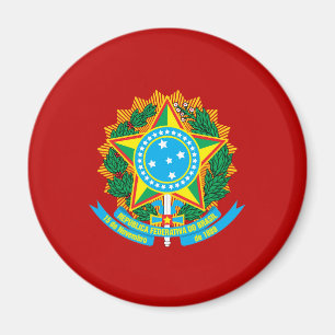 Imã casaco de armas do Brasil
