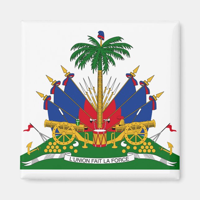 Imã Casaco de Armas do Haiti (Haiti) (Frente)