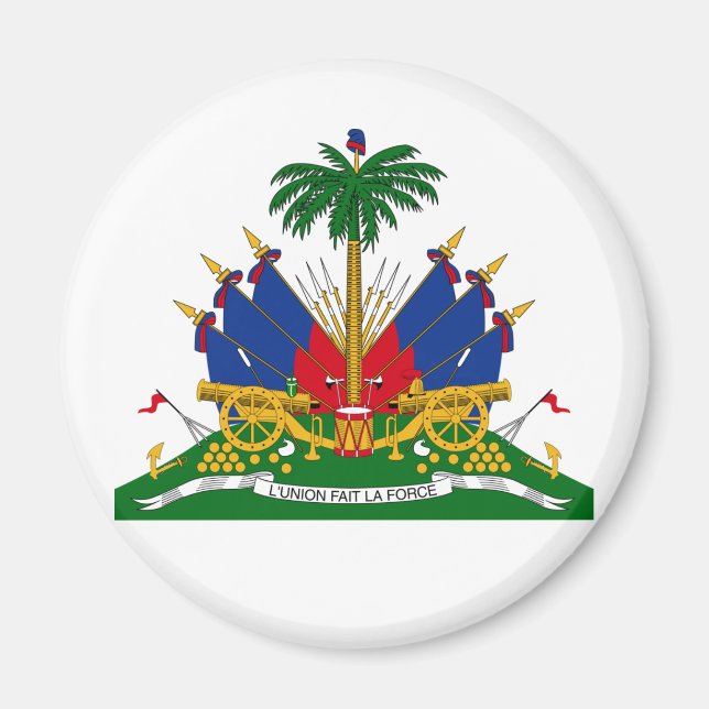 Imã Casaco de Armas do Haiti (Haiti) (Frente)
