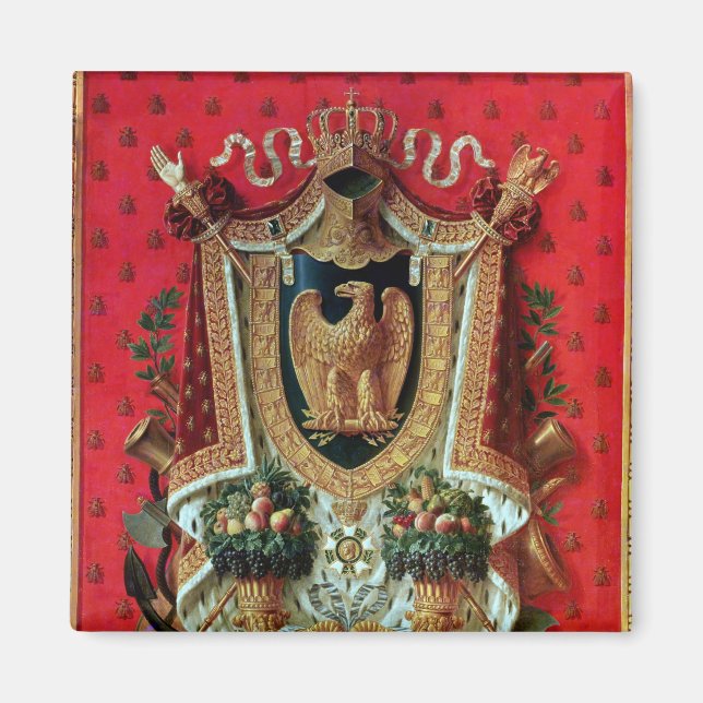 Imã Casaco de Armas do Império Francês (Frente)