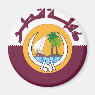 Imã casaco de armas do Qatar