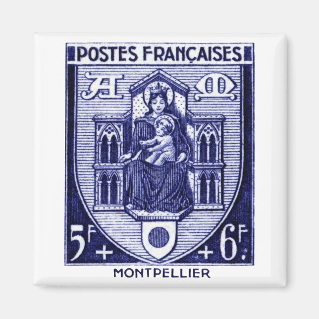 Imã Casaco de Armas, Montpellier França (Frente)