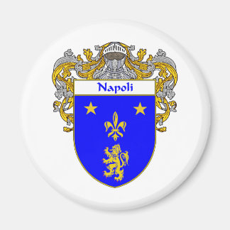 Imã Casaco de Armas Napoli (Mantled)