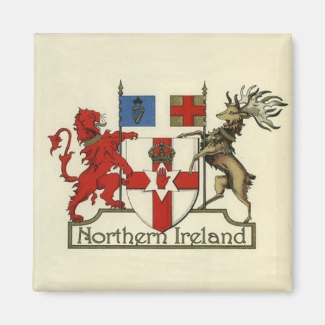 Imã Casaco de armas para a Irlanda Norte (Frente)