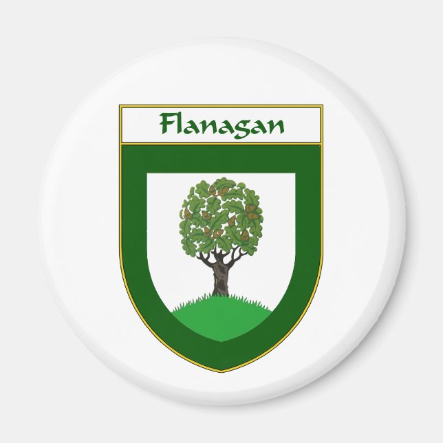 Imã Casaco de Armas/Proteção Familiar Flanagan (Frente)