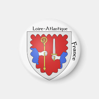 Imã Casaco de Arms Loire, France Magnet