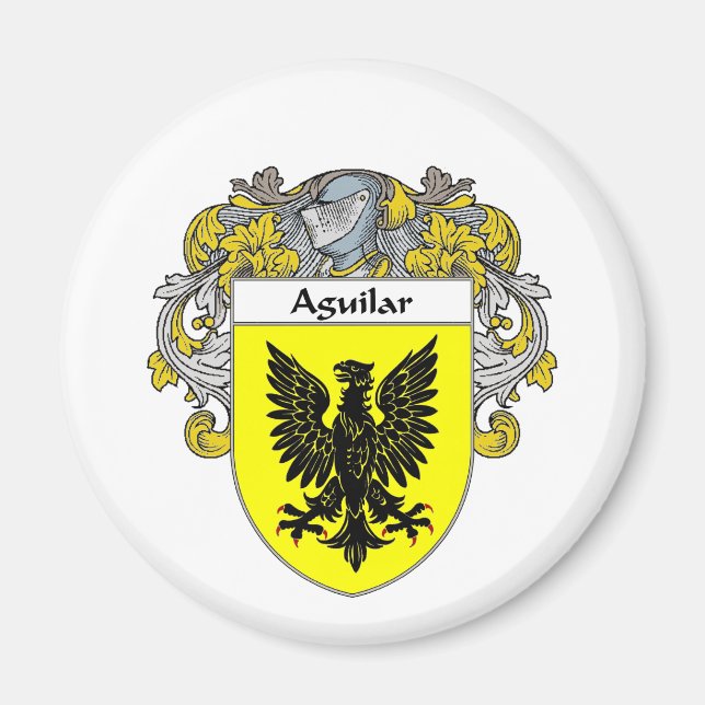 Imã Casaco de Braços Aguilar (Mantled) (Frente)