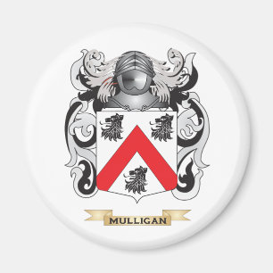 Imã Casaco de Braços Mulligan (Crest Familiar)