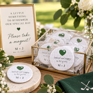 Imã Casados e Felizes no Verde' Casamento de Golfe