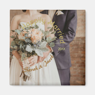IMÃ CASADOS FELIZES AMARELO VERDE PASTEL MARROM FOTO A