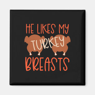 Imã Casais De Ação De Graças Que A Turquia Mama Ela Go