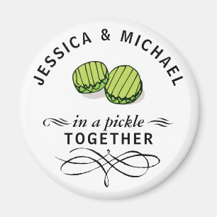 Imã Casais em um picles Personalizado
