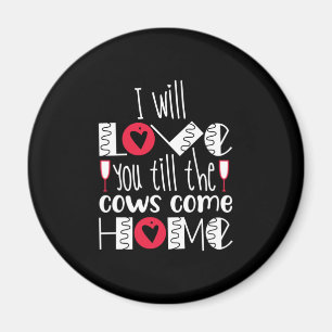 Imã Casal Art I Will Love You