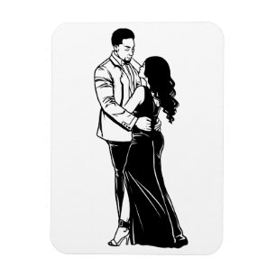 Ímã Casal de amor Hug Husband Wife Namorado Namorada