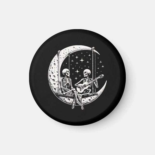 Imã Casal de Esqueleto Gaita Lunar (Frente)