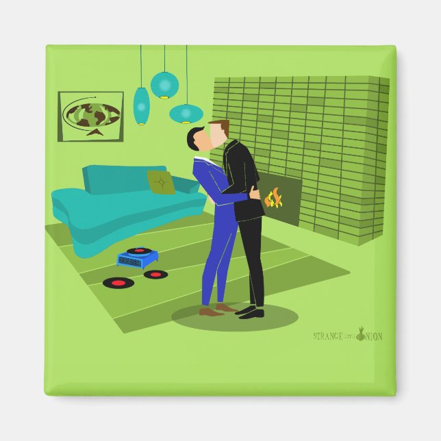 Imã Casal de Gay no Amor (Frente)