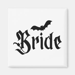 Imã Casal Matchi de Noiva de Casamento de Halloween