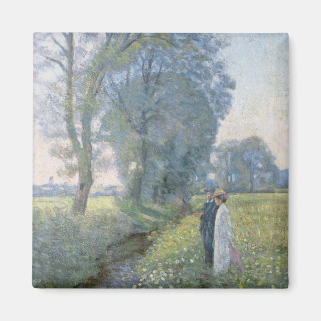 Imã Casal Noivo (Casamento e Casamento) (Noivado) (Frente)