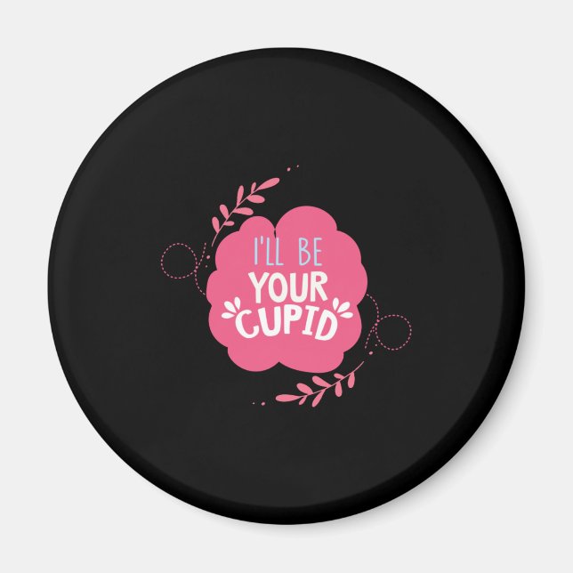 Imã Casal Presente Eu Serei Seu Cupido (Frente)