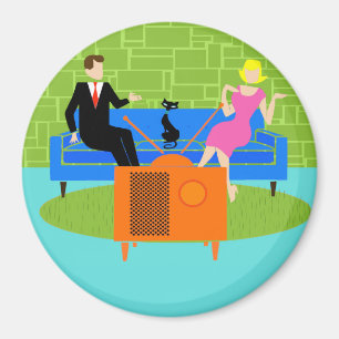 Imã Casal Retroativo com Magnet Cat