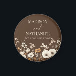 Imã Casamento Boho Jardim Floral Flores Silvestres<br><div class="desc">Estes são ímãs de Casamento Boho Jardim Floral Flores Silvestres!</div>