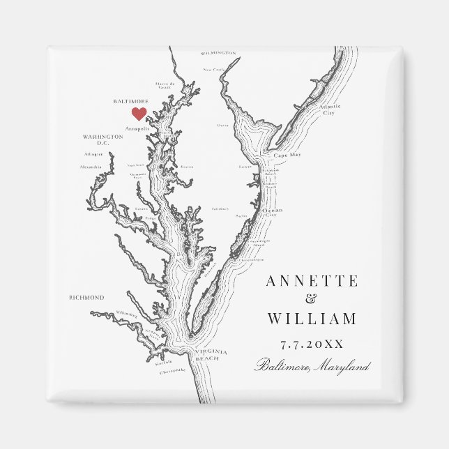 Imã Casamento Branco Elegante de Baltimore Maryland (Frente)