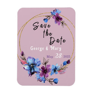 Ímã Casamento com Círculo Lavendra