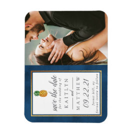 Ímã Casamento De Abacaxi Tropical Salva O Magnete De D